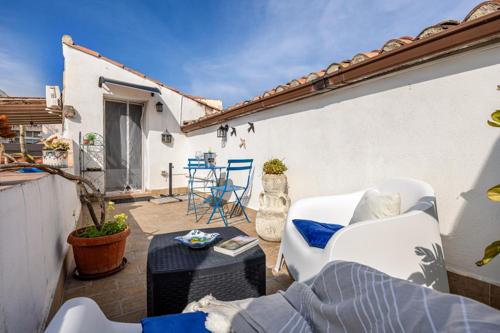 Sofia'S Apt Loft Incantevole Con Terrazza Privata Palermo Exterior foto